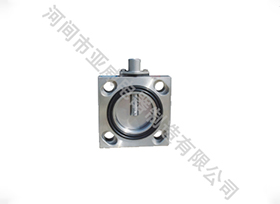 φ80 stainless steel vacuum butterfly valve